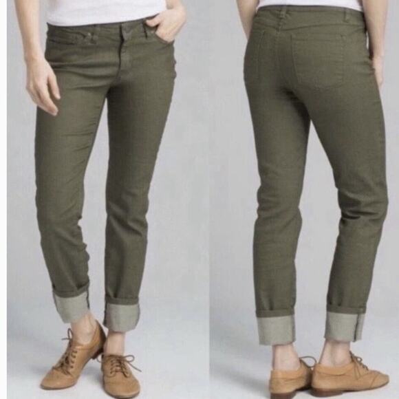 Prana Denim - Prana Kara Green Skinny Jeans Size 10